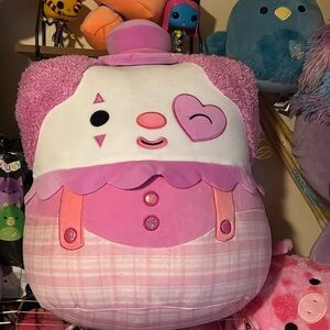 Cupid the clown valentine squishmallow NWT